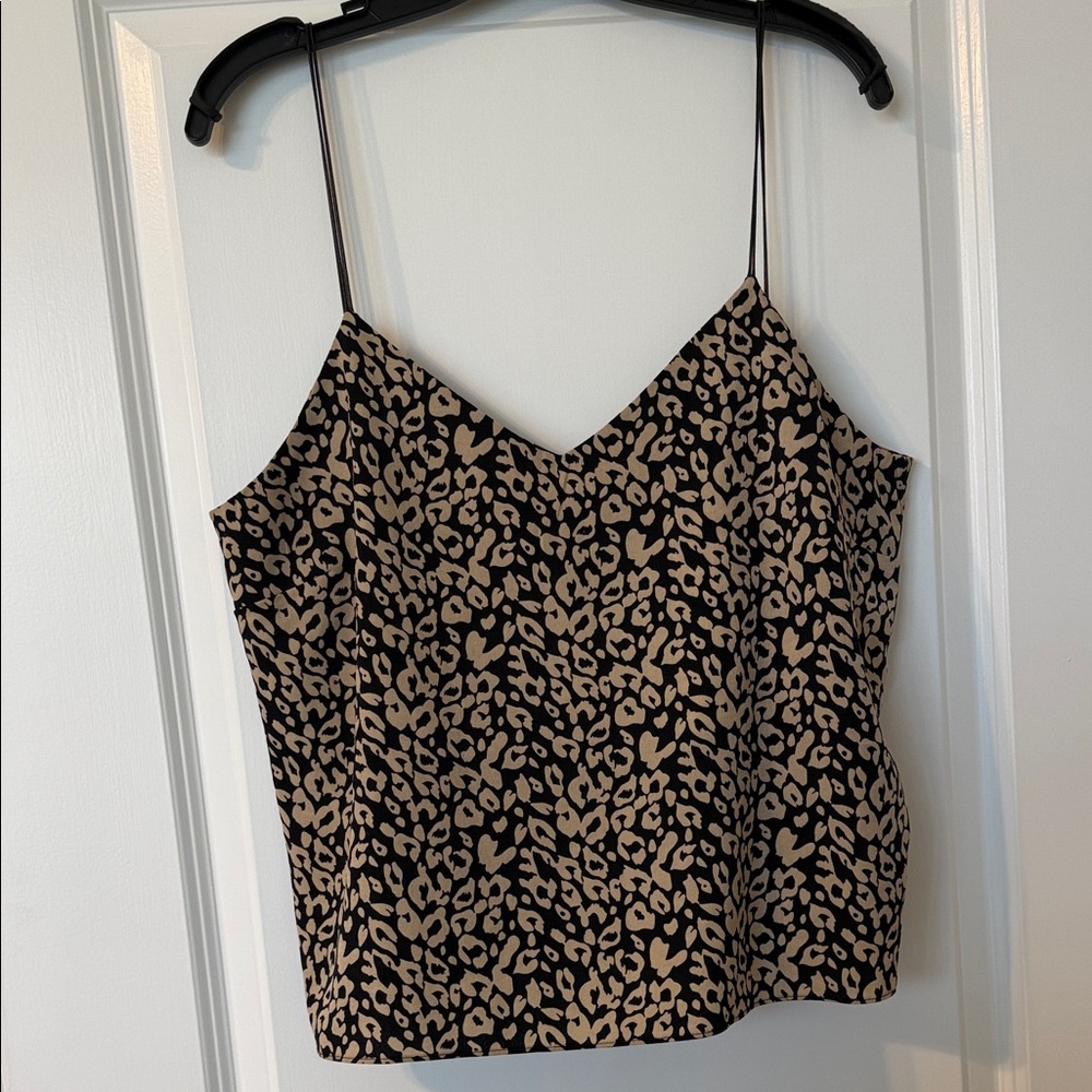 Mod Ref Leopard Print Spaghetti Strap Cami